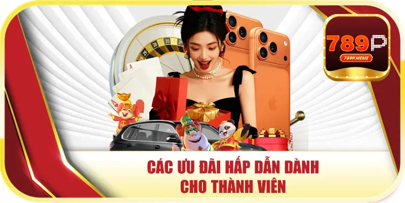 Các ưu đãi hấp dẫn dành cho thành viên