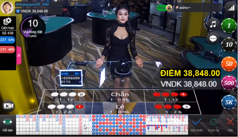Bảng Trả Thưởng Trong Game Ù Mạt Chược