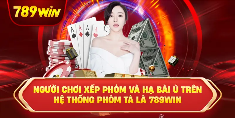 Người chơi xếp phỏm và hạ bài ù trên hệ thống